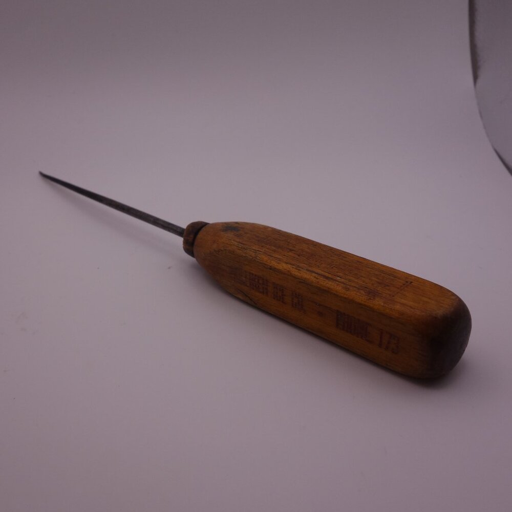 Vintage MILIKEN ICE CO. PHONE 173 Old Orchard Beach, Maine Ice Pick